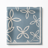 Coastal Emblem Silk Scarf