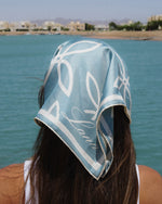 Coastal Emblem Silk Scarf