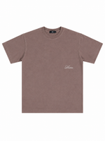 Washed Script Tee
