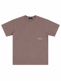 Washed Script Tee